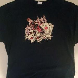 Mens Choose Your Poison t shirt X Large new!